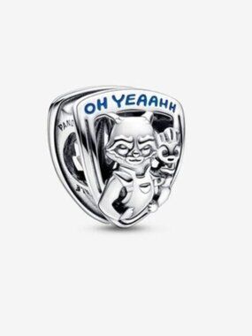 Pandora Marvel Guardians of the Galaxy Rocket Raccoon & Groot Emblem Charm